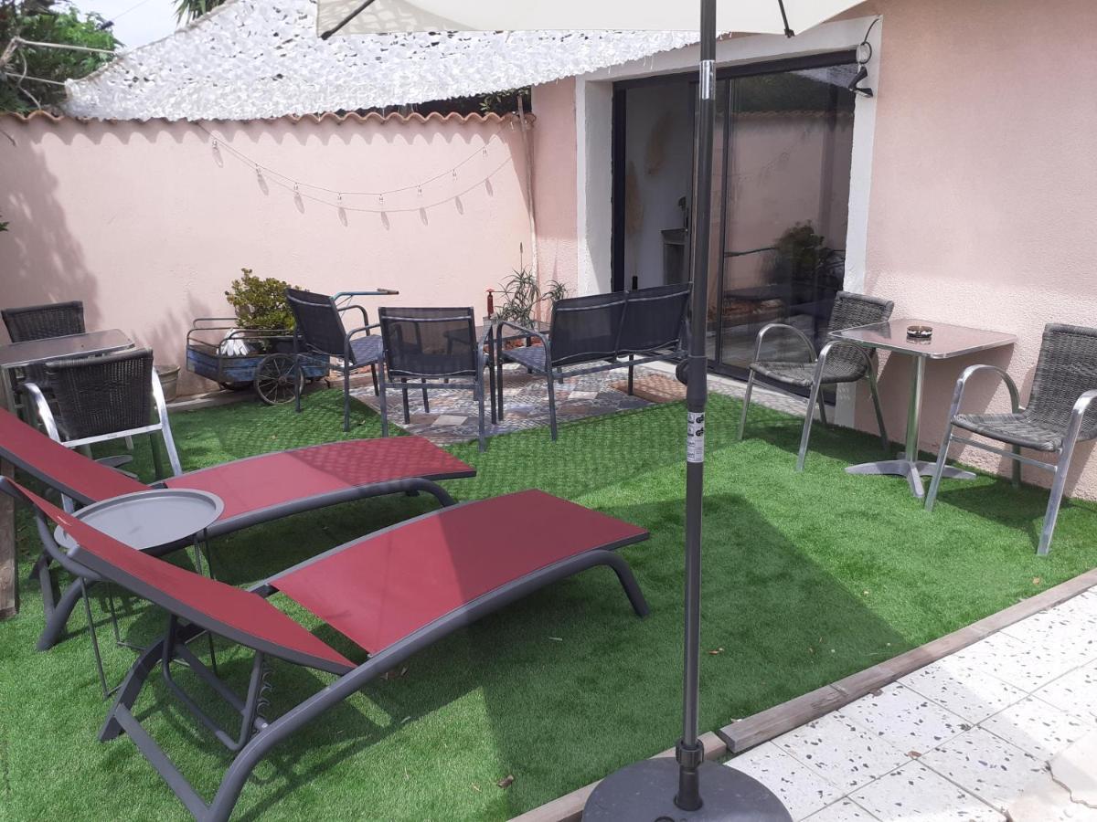Villa Loft Avec Clim, Parking Et Jardin Proche De La Mer à Sauvian Extérieur photo